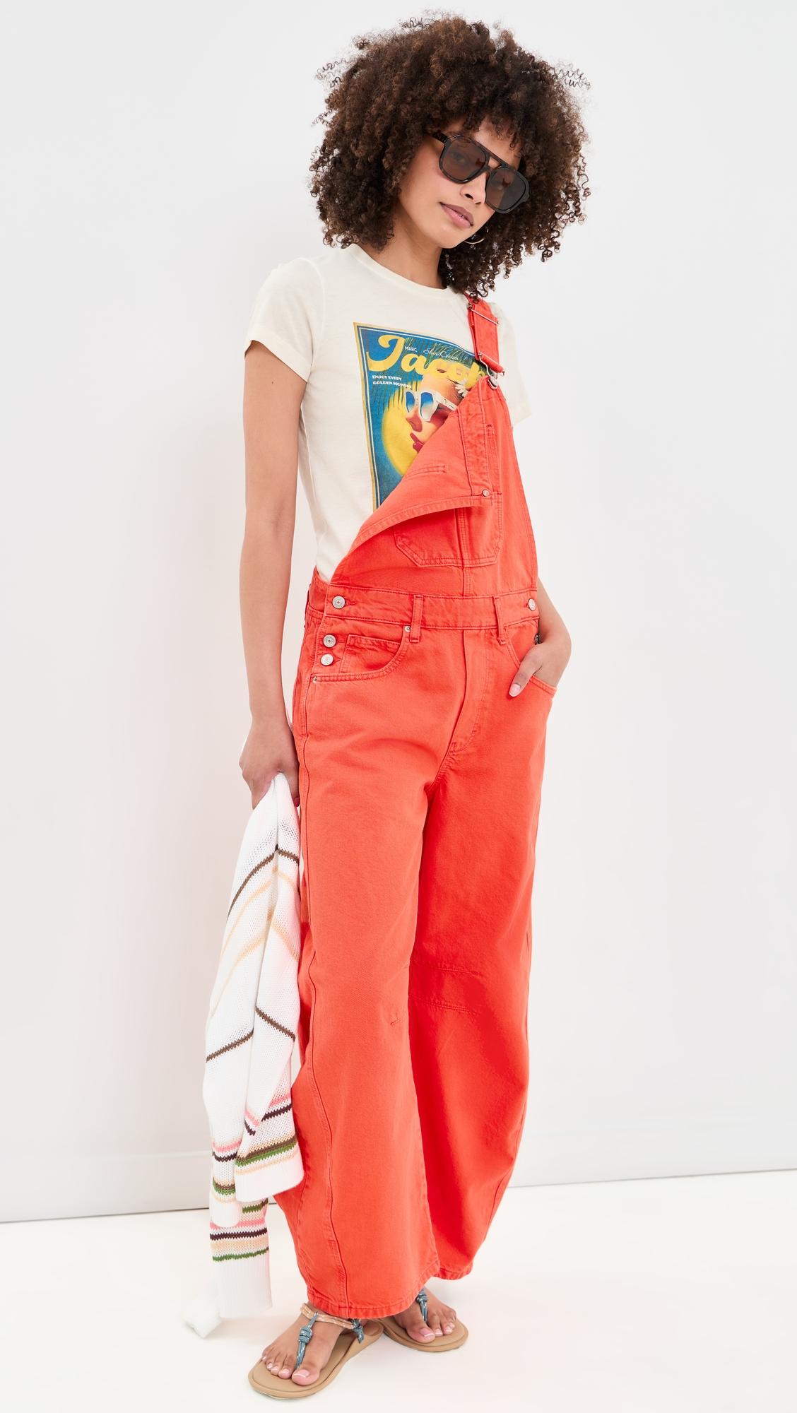 Good Luck Overalls by FREE PEOPLE