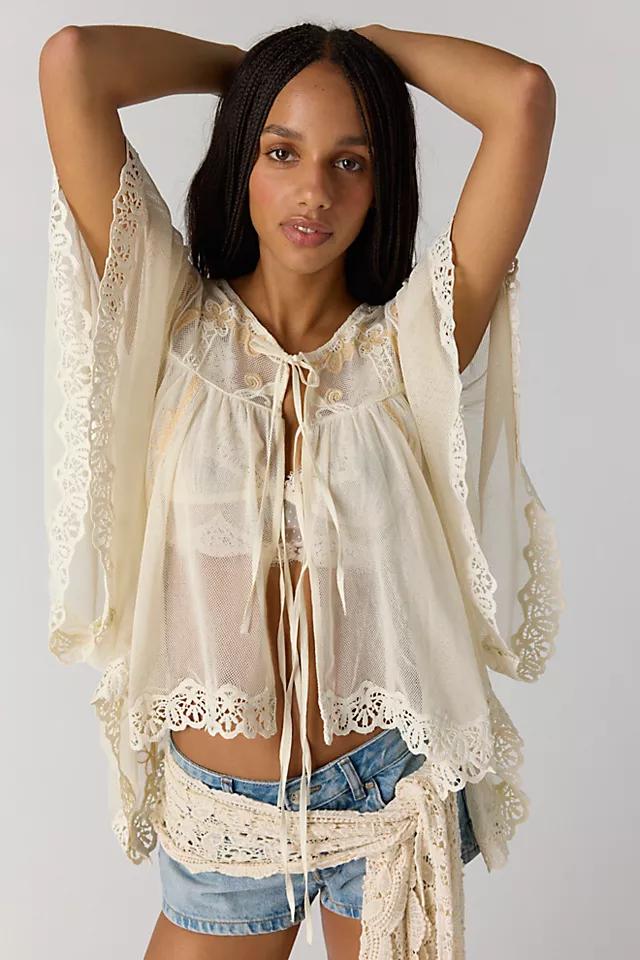 Heritago Poncho Top by FREE PEOPLE