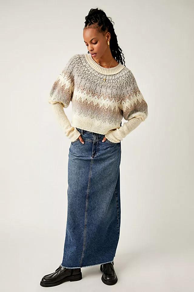 Home For The Holidays Sweater by FREE PEOPLE