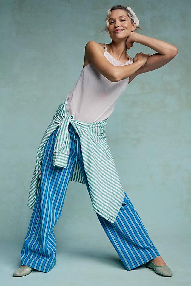 Hudson Canyon Stripe Pants by FREE PEOPLE
