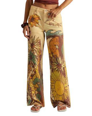 Illusions Straight Leg Jeans in Heirloom by FREE PEOPLE
