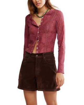 Jae Lace Blouse by FREE PEOPLE