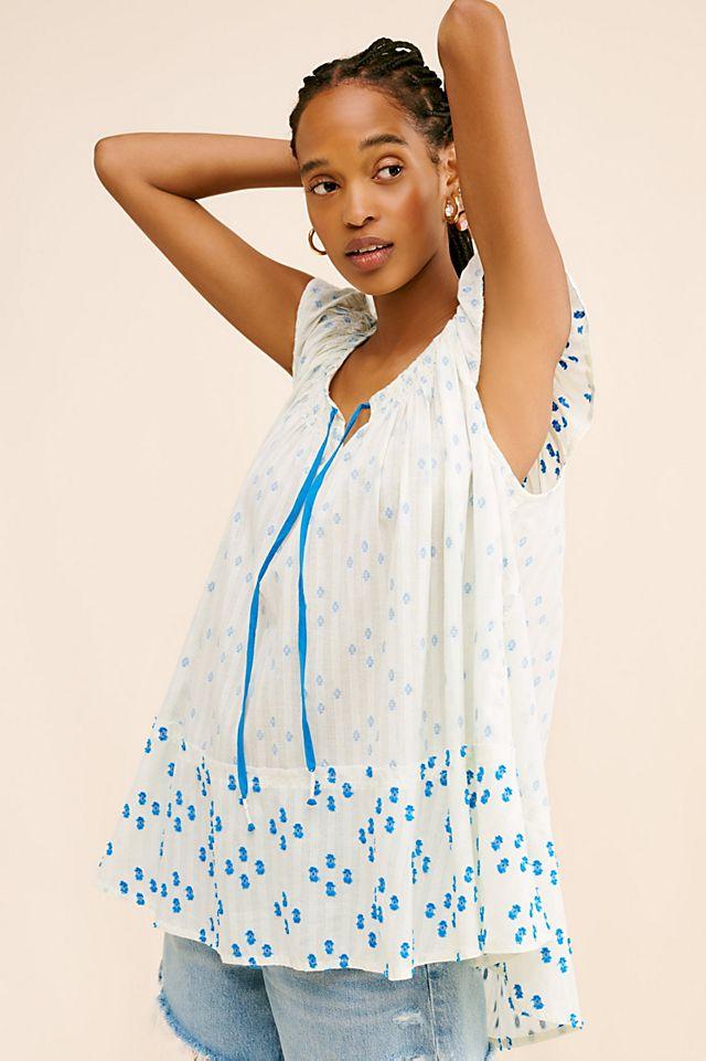 Jules Cotton Tunic by FREE PEOPLE