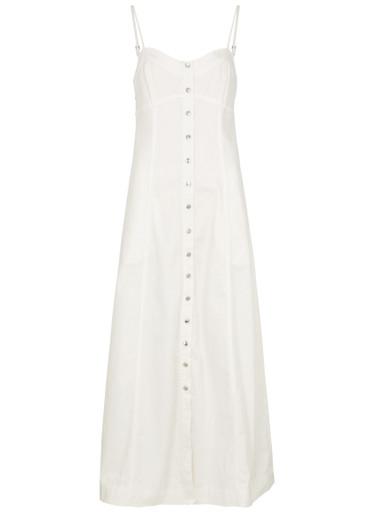 Just Jill denim maxi dress by FREE PEOPLE