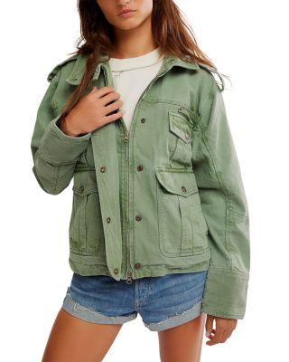 Kali Washed Jacket by FREE PEOPLE