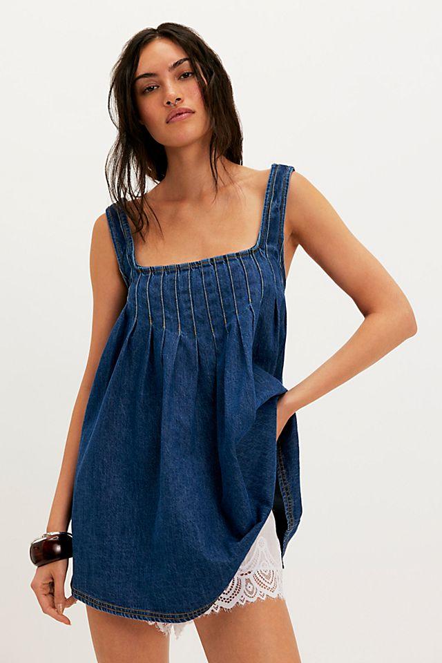 Katie Denim Tunic by FREE PEOPLE