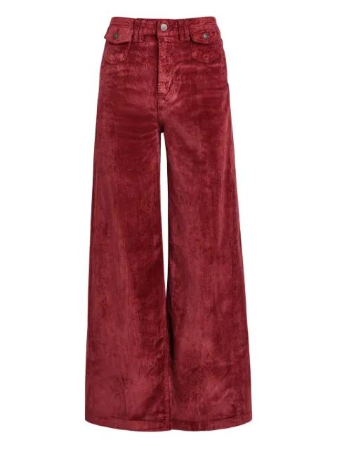 Kellee corduroy trousers by FREE PEOPLE