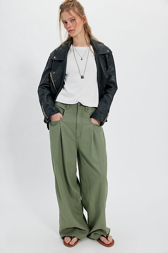 Lee Slouch Chino Pants by FREE PEOPLE