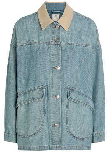 Lemon denim jacket by FREE PEOPLE