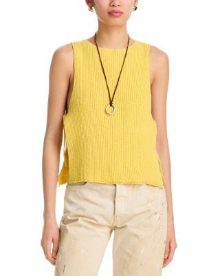 Lizzie Side Tie Sweater Top by FREE PEOPLE