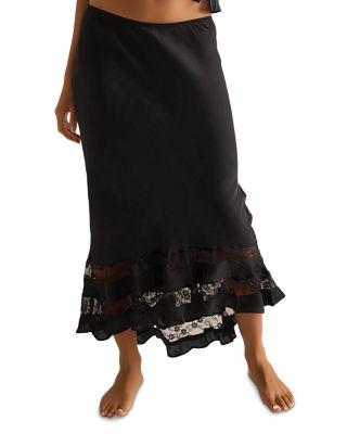 Long Lost Lover Slip Skirt by FREE PEOPLE