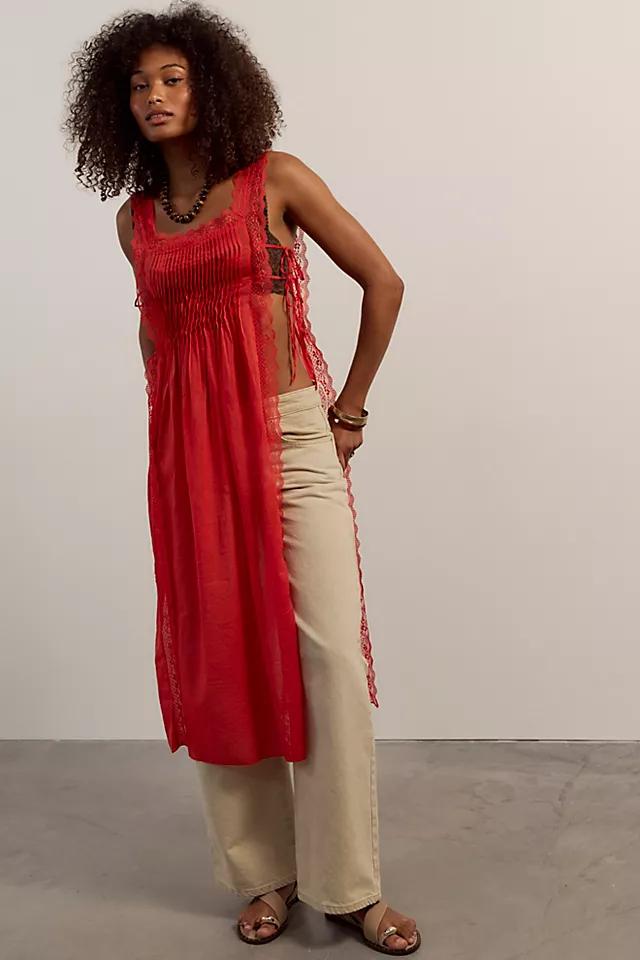 Loren Apron Maxi Top by FREE PEOPLE