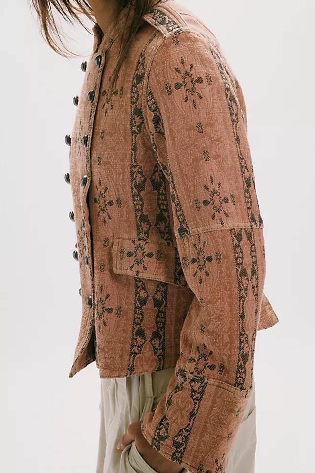 Lotty Jacquard Band Jacket by FREE PEOPLE