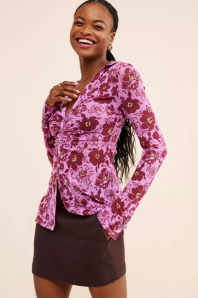 Lucky Sheer Shirtee by FREE PEOPLE