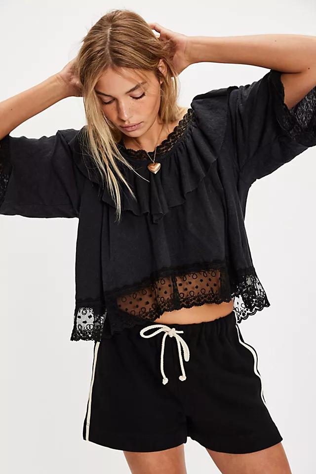 Lulu Knit Top by FREE PEOPLE
