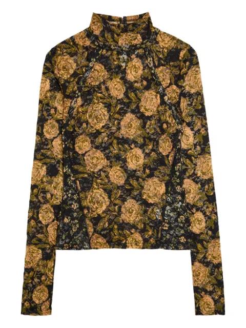 Lyric long-sleeve blouse by FREE PEOPLE