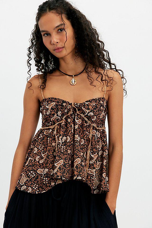 Malia Babydoll Tank by FREE PEOPLE