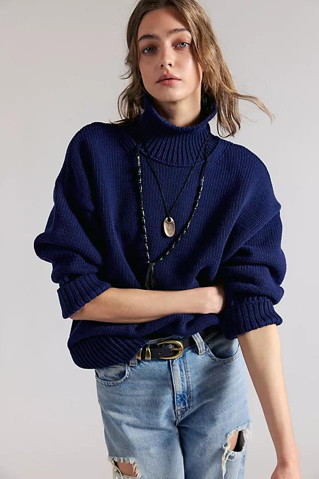 Mercer Knit Turtleneck Pullover by FREE PEOPLE