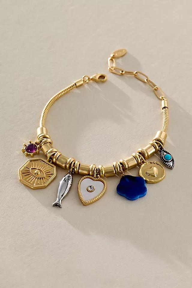 Minka Charm Bracelet by FREE PEOPLE