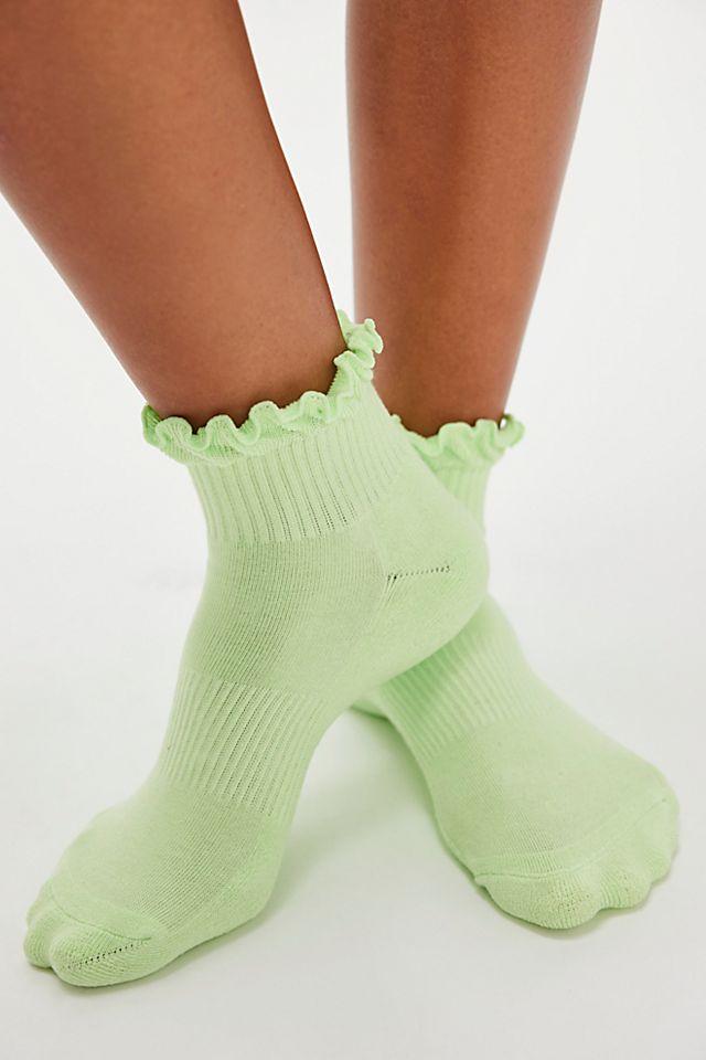 Movement Classic Ruffle Socks by FREE PEOPLE