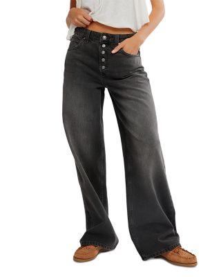 Nia Boyfriend High Rise Jeans in Paradiso by FREE PEOPLE