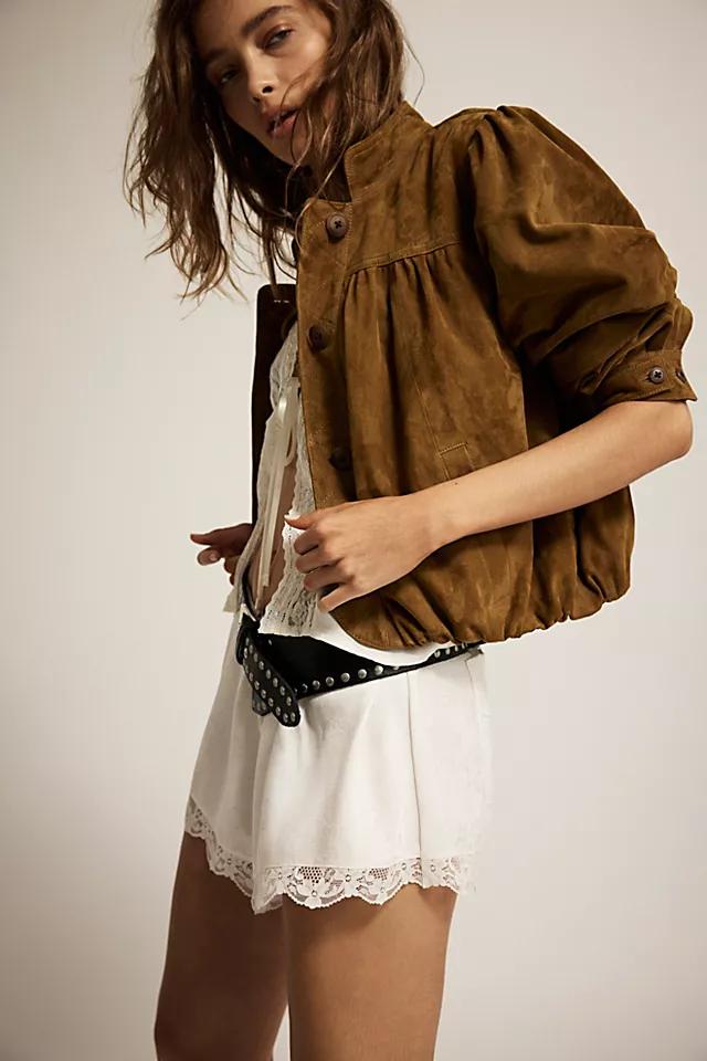 Nimbus Suede Jacket by FREE PEOPLE
