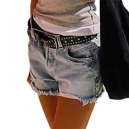 Now Or Never Denim Short by FREE PEOPLE
