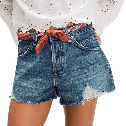 Now Or Never Denim Short by FREE PEOPLE