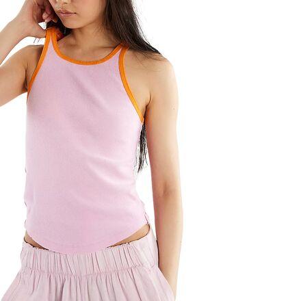 Only One Ringer Solids Tank Top by FREE PEOPLE