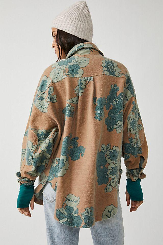 Oversized Ruby Shirt Jacket by FREE PEOPLE