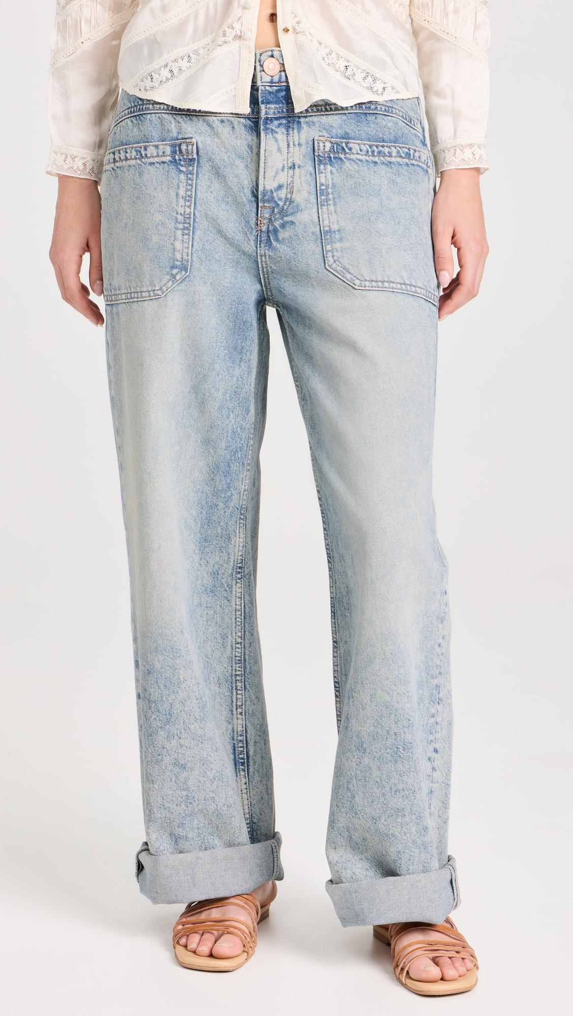 Palmer Cuffed Jeans by FREE PEOPLE