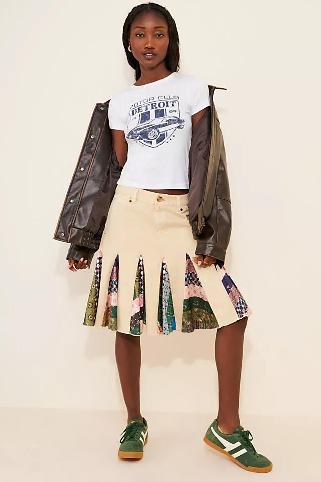 Peirrot Scarf Midi Skirt by FREE PEOPLE