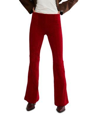 Penny Pull On Velvet Pants by FREE PEOPLE