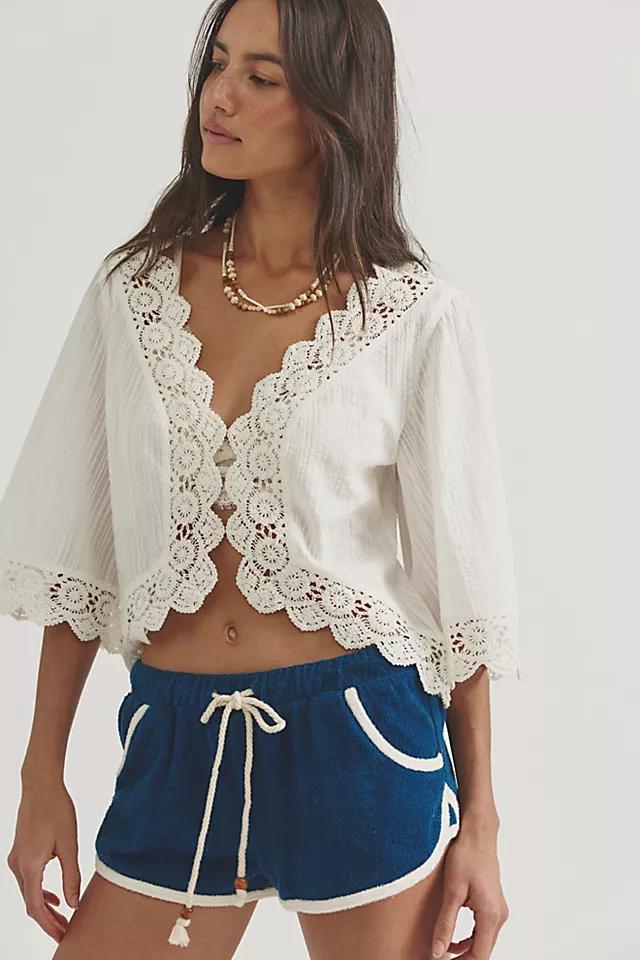 Posie Crochet Top by FREE PEOPLE