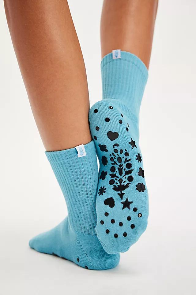 Power House Pilates Grip Socks by FREE PEOPLE