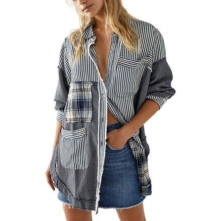 Railroad Dreams Button Up by FREE PEOPLE