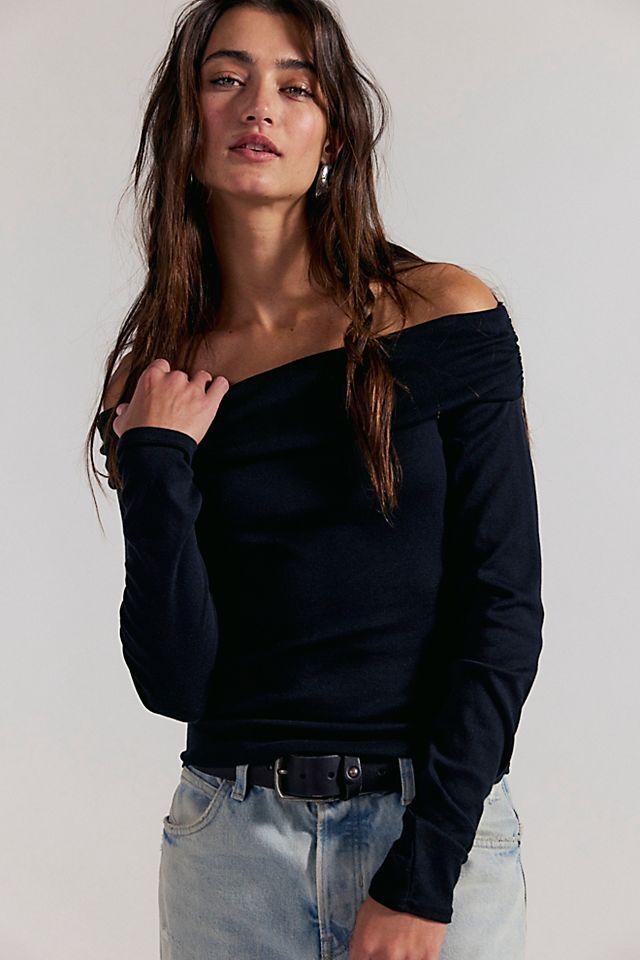 Robbie Off The Shoulder Top by FREE PEOPLE