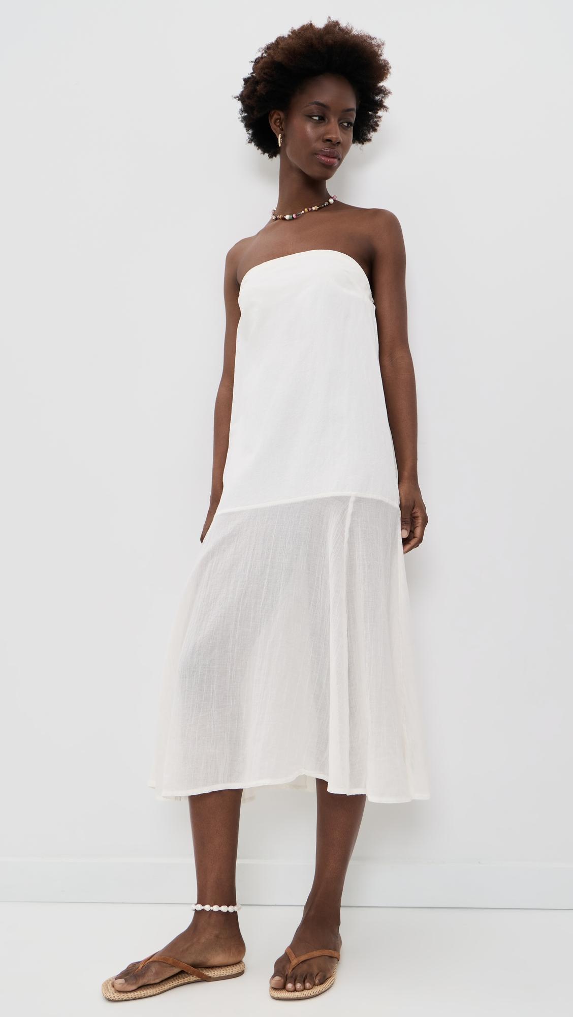 Sabeen Tube Midi Dress by FREE PEOPLE