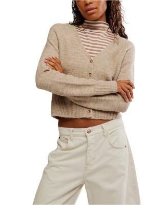 School Girl Cropped Cardigan by FREE PEOPLE School Girl Cropped Cardigan by FREE PEOPLE
