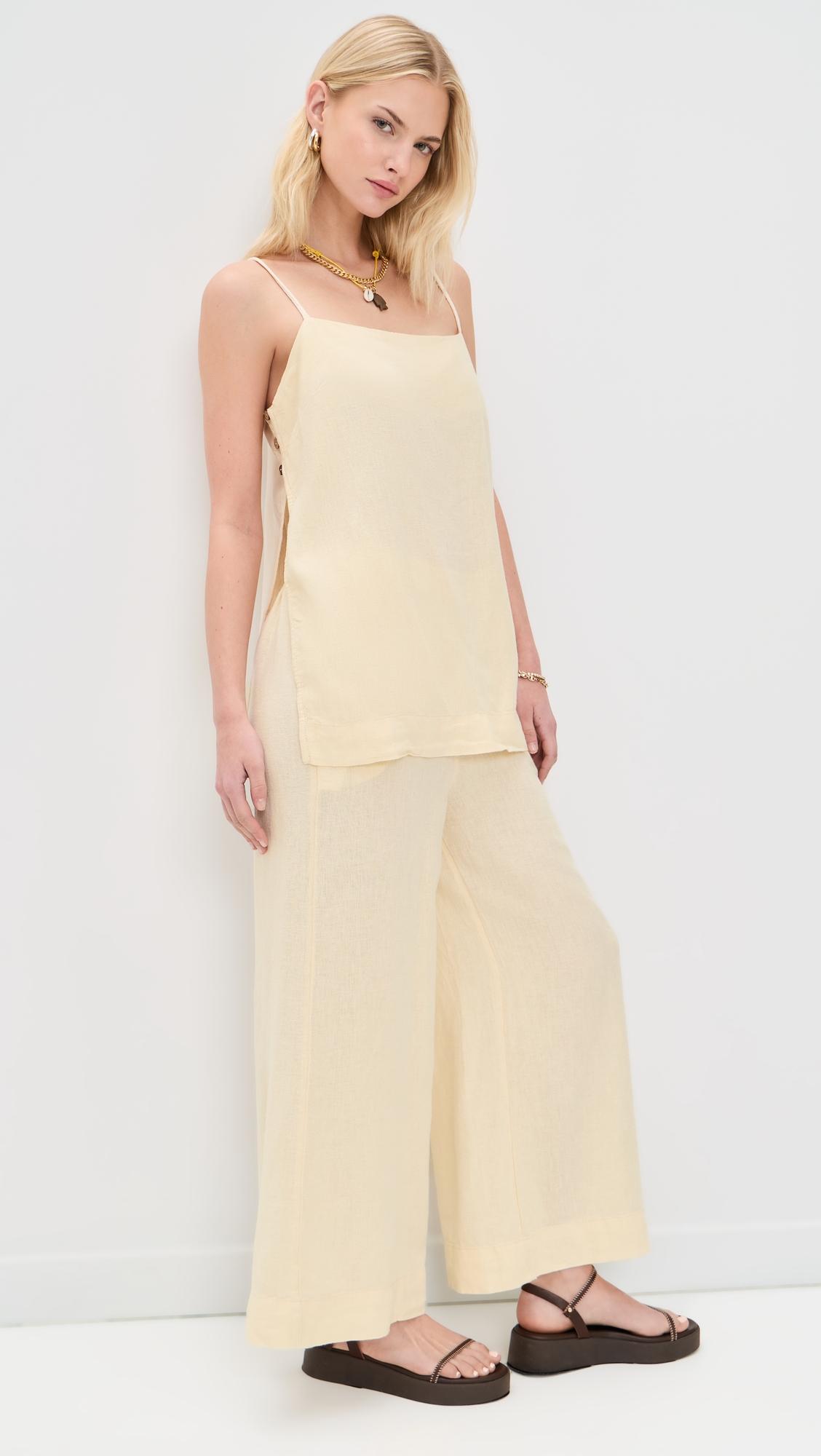 Sightseer Linen Set by FREE PEOPLE