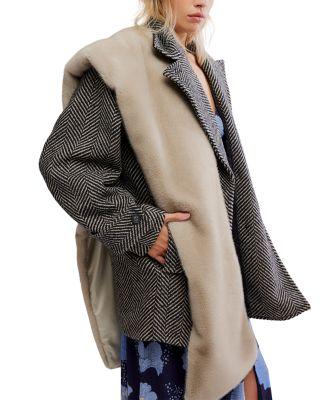 Snow Angel Faux Fur Stole by FREE PEOPLE