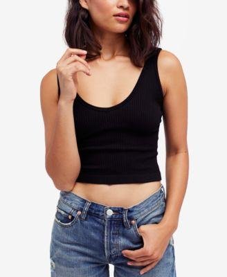 Solid Rib Tank Top by FREE PEOPLE