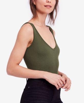 Solid Rib Tank Top by FREE PEOPLE