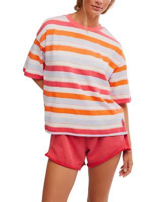 Stripe Tackle Tee by FREE PEOPLE