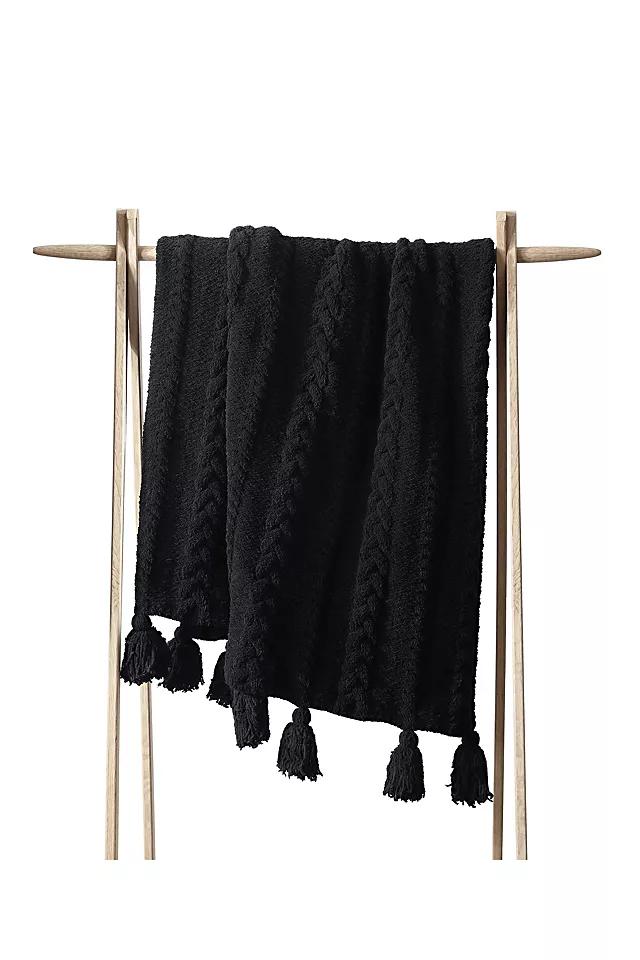 Sunday Citizen Braided Pom Pom Throw by FREE PEOPLE
