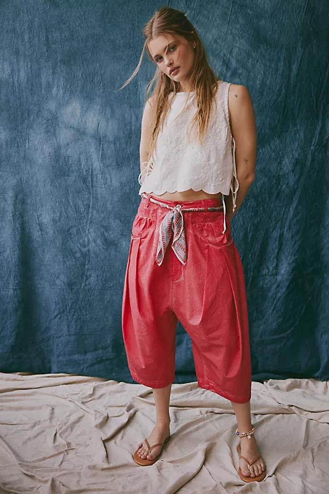 Sundry Cropped Harem Pants by FREE PEOPLE