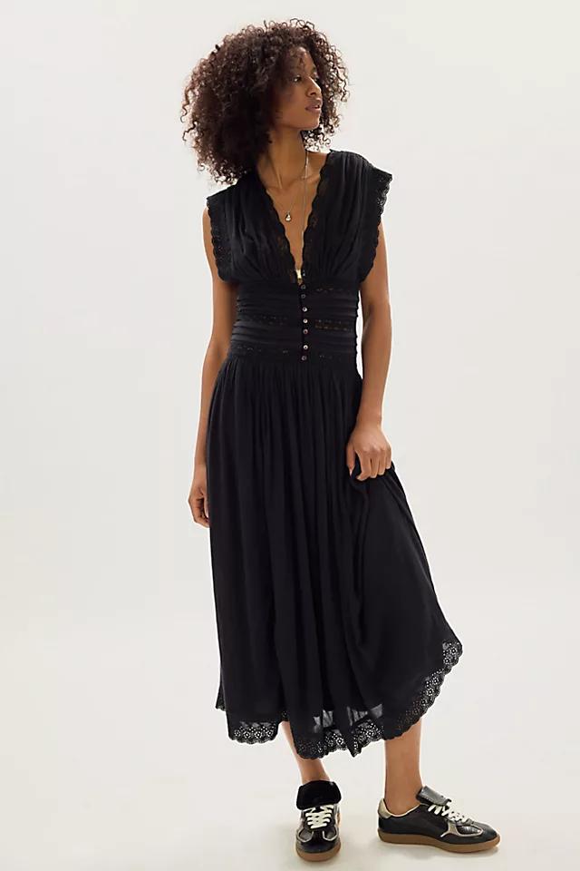 Swimming Across The Sky Midi Dress by FREE PEOPLE