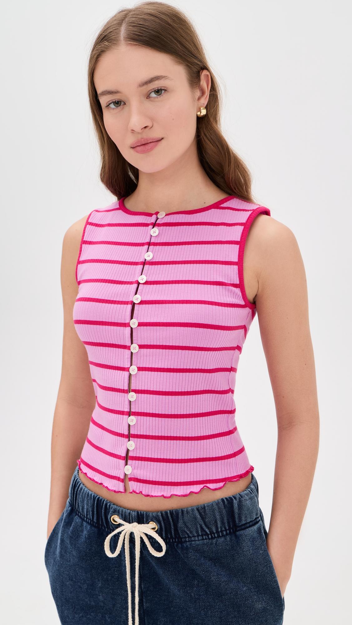 Tilly Striped Tank by FREE PEOPLE