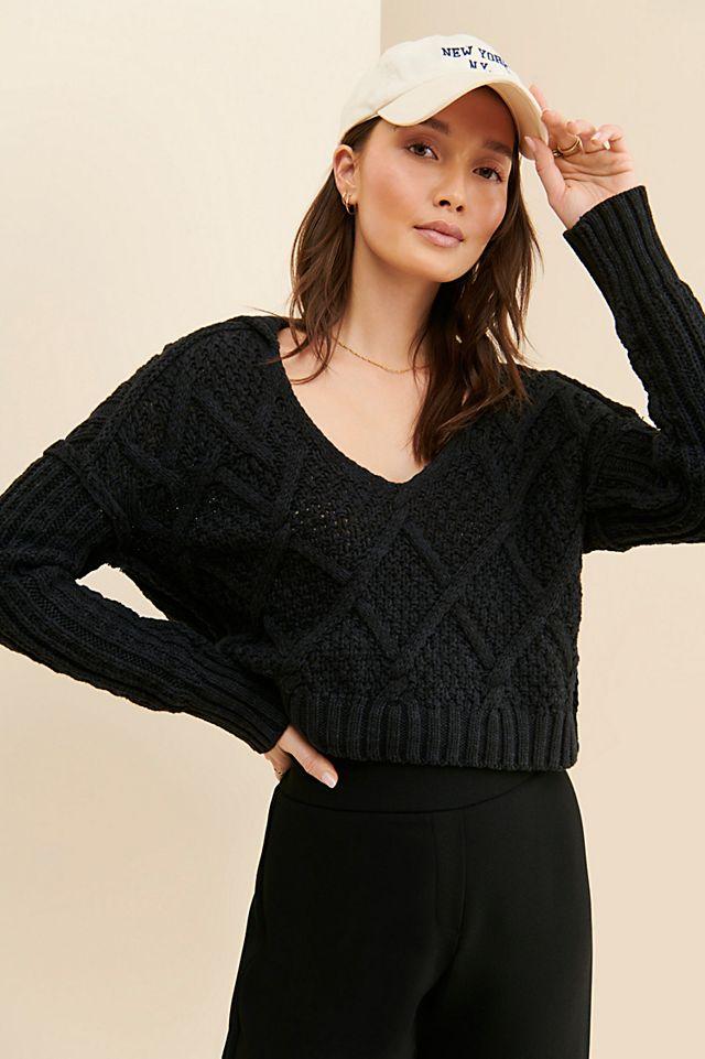 Traveler Cable Pullover by FREE PEOPLE