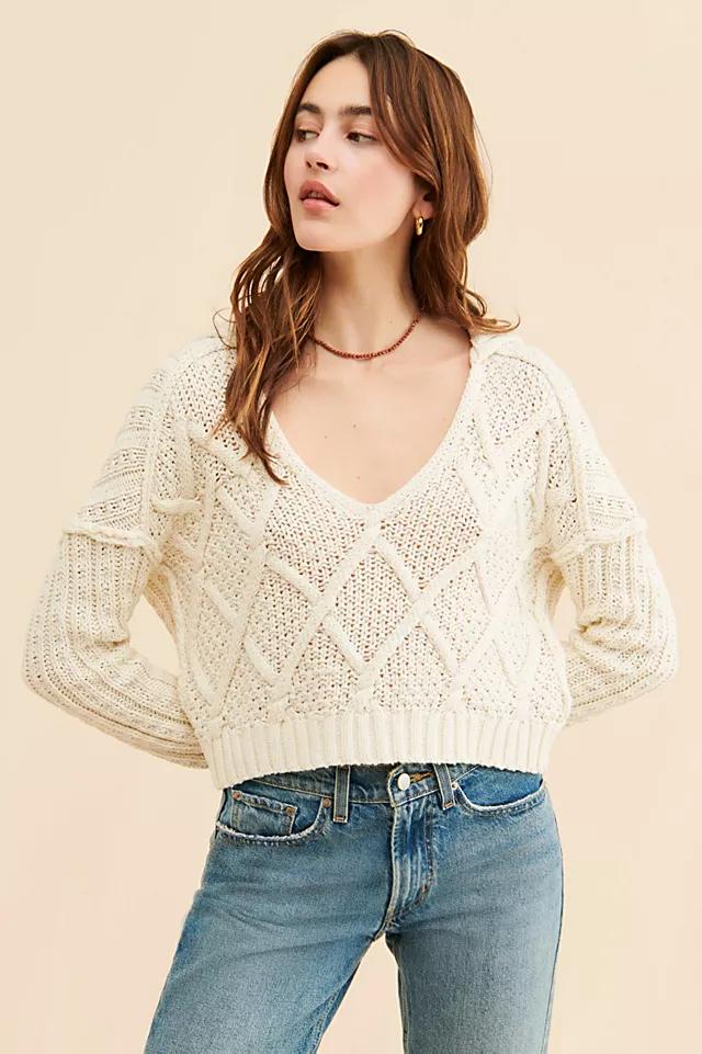 Traveler Cable Pullover by FREE PEOPLE
